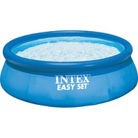 Intex Intex Easy Set Pools Ø 366 x 76 cm inkls. ECO 604  filterpumpe, Swimming pool Lyseblå/mørkeblå, 128132NP