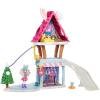 Mattel Hoppin' Ski Chalet with Bevy Bunny dukkehus, Spil bygning Pige, 4 År
