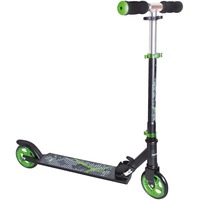 Muuwmi Aluminium løbehjul 125 mm, Scooter Sort/Grøn