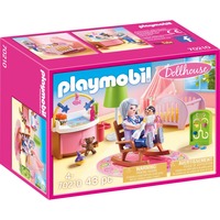 PLAYMOBIL Dollhouse 70210 legetøjssæt, Bygge legetøj Action/Eventyr, 4 År, Flerfarvet, Plast