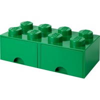 Room Copenhagen LEGO Klods Skuffe 8 grøn, Opbevaringsboks Grøn