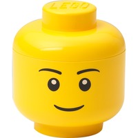 Room Copenhagen LEGO Storage Head "Boy", mini, Opbevaringsboks Gul