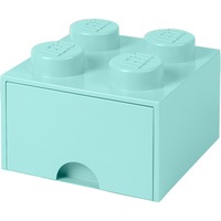 Room Copenhagen LEGO Storagge Brick 4 Opbevaringsboks Blå Blå, Opbevaringsboks, Blå, Monokromatisk, Firkant, Polypropylen (PP), 250 mm