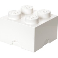 Room Copenhagen Storage Brick 4White Legetøjsopbevaringsboks Fritstående Hvid Hvid, Legetøjsopbevaringsboks, Hvid, Fritstående, Monokromatisk, Rektangulær, Polypropylen (PP)