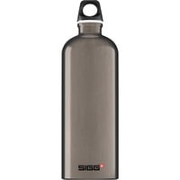 SIGG Alu Traveller Smoked Pearl 1 L, Drikkedunk Brown
