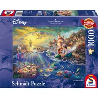 Schmidt Spiele Puslespil Thomas Kinkade: Disney Arielle 