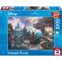Schmidt Spiele Puslespil Thomas Kinkade: Disney Askepot 