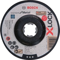 Bosch 2 608 619 366 tilbehør vinkelsliber Slibeskive Slibeskive, Deprimeret centrum, Støbejern, Metal uden jern, Rør, Profil, Stål, Bosch, 2,22 cm, 12,5 cm