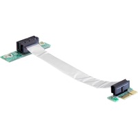 DeLOCK 41839 slot-udvider, Riser kort PCIe x1 Male, 0,13 m, Sort