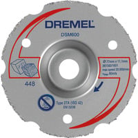 Dremel DSM20 Multiformål karbid skæreskive (DSM600) 