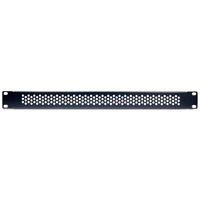 Inter-Tech 88887318 tilbehør til rack Blindpanel, Blænde Sort, Blindpanel, Sort, Metal, 1U, 48,3 cm (19"), 482 mm