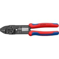 KNIPEX 97 21 215 C, Crimpning værktøj Rød/Blå
