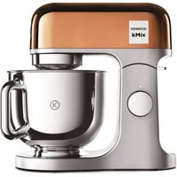Kenwood KMX760GD foodprocessor 1000 W 5 L Kobber, Grå Sølv/Rosé guld, 5 L, Kobber, Grå, Rustfrit stål, Metal, 1000 W, 240 mm