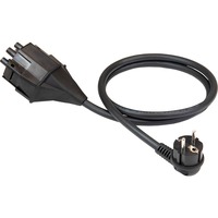 NRGkick Stikadapter "jordforbindelse" type E + F 13A (EU) Sort