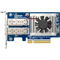 QNAP LAN-adapter, 2x SFP28, PCIe 4.0 x8, Netværkskort 