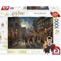 Schmidt Spiele Thomas Kinkade Studios Wizarding World Harry Potter - Diagon Alley, Puslespil 