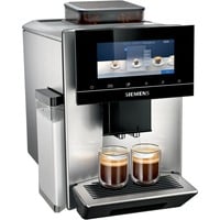 Siemens TQ903R03 kaffemaskine Fuld-auto Espressomaskine, Kaffe/Espresso Automat rustfrit stål/Sort, Espressomaskine, Kaffebønner, Indbygget kværn, 1500 W, Sort, Rustfrit stål