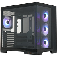 Silentware VIEWBLACK, Towerkabinet Sort