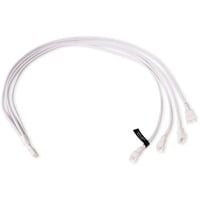 Alphacool Y-kabel splitter 4-pin til 4x 4-pin PWM, 60 cm Hvid