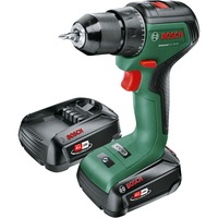 Bosch Universal Drill 18V-60 1900 rpm Nøglefri 1,3 kg Sort, Grøn, Bore-/ skruemaskine Grøn/Sort, Pistolgreb boremaskine, Nøglefri, Børstefri, Sort, Grøn, 1,3 cm, 1900 rpm
