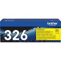 Brother TN-326Y tonerpatron 1 stk Original Gul 3500 Sider, Gul, 1 stk