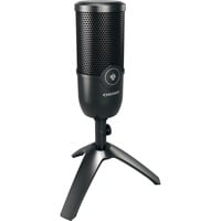 CHERRY UM 3.0 Sort Bordmikrofon Sort, Bordmikrofon, 24 Bit, 96 kHz, 120 dB, Kardioid, Ledningsført