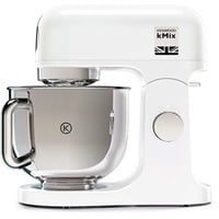 Kenwood kMix foodprocessor 1000 W 5 L Hvid Hvid, 5 L, Hvid, Dreje, Slå, Ælte, Mikse, 2 m, Rustfrit stål