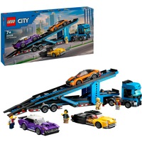 LEGO City Biltransport med sportsvogne, Bygge legetøj Byggesæt, 7 År, Plast, 998 stk, 1,58 kg