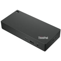 Lenovo ThinkPad Universal USB-C Dock renoveret, Docking station Sort