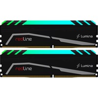 Mushkin Redline Lumina hukommelsesmodul 16 GB 2 x 8 GB DDR4 3600 Mhz Sort, 16 GB, 2 x 8 GB, DDR4, 3600 Mhz, 288-pin DIMM