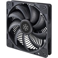 SilverStone SST-AP184i-PRO 180x180x32, Sag fan Sort