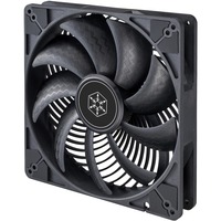 SilverStone Sag fan Sort