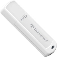 Transcend JetFlash elite 730 32GB USB 3.0 USB-nøgle USB Type-A 3.2 Gen 1 (3.1 Gen 1) Hvid, USB-stik Sølv, 32 GB, USB Type-A, 3.2 Gen 1 (3.1 Gen 1), Hætte, 8,5 g, Hvid