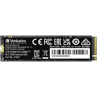 Verbatim Vi5000 2 TB M.2 PCI Express 4.0 NVMe 3D NAND, Solid state-drev 2 TB, M.2, 5000 MB/s
