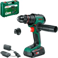 Bosch Batteridrevet bore-/skruemaskine AdvancedDrill 18V-80 QuickSnap, Bore-/ skruemaskine Grøn/Sort