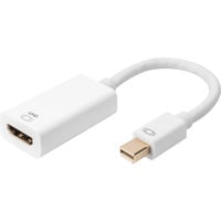Digitus Mini DisplayPort til HDMI adapter / konverter Hvid