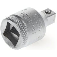 GEDORE Reduceringsstykke 3/8" til 1/4", firkantet, Topnøgle adapter Chrome