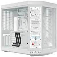 HYTE CS-HYTE-Y70TI-WW, Towerkabinet Hvid