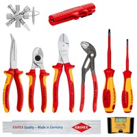 KNIPEX Udvidelsessæt Elektro I, 10 dele, Værktøjssæt 