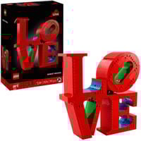 LEGO ART LOVE Byggeklodser, Bygge legetøj Byggesæt, 18 År, Plast, 791 stk, 1,5 kg