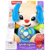 Mattel Laugh & Learn Smart Stages Puppy, Plysdyr Blå/lys brun, Dreng/Pige, 0,5 År, Klingende