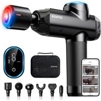 Renpho Power+ Thermacool Massage Gun, Massage apperat enhed Sort