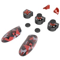 Thrustmaster Eswap X Red Color Pack Tommelise-modul, Sæt Rød/camouflage, Tommelise-modul, PlayStation Classic, Sort, Rød, Thrustmaster, 224 g, 76 mm