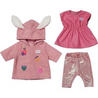 ZAPF Creation BABY born Coat Set with Dress 43cm, Dukke tilbehør BABY born Coat Set with Dress 43cm, Dukketøjsæt, 3 År