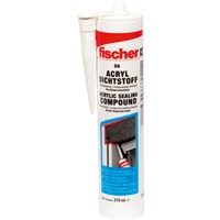 fischer Akryl tætningsmasse DA W 310ml, Forsegling Hvid