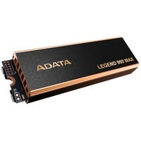 ADATA LEGEND 960 MAX 2 TB M.2 PCI Express 4.0 NVMe 3D NAND, Solid state-drev mørk grå/Guld, 2 TB, M.2, 7400 MB/s