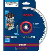 Bosch 2 608 900 535 slibeskive Støbejern, Metal, Plast Afskæredisk, Skæreskive Afskæredisk, Støbejern, Metal, Plast, Bosch, Blå, Rund, 2,22 cm