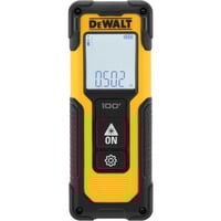DEWALT Laserafstandsmåler DWHT77100 Sort/Gul