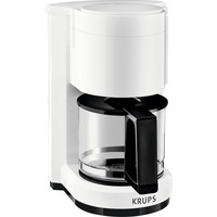 Krups AromaCafe 5 Fuld-auto Dråbe kaffemaskine, Filter maskine Hvid, Dråbe kaffemaskine, Malet kaffe, 200 W, Sort, Hvid