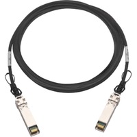 QNAP CAB-DAC15M-SFP28 fiberoptisk kabel 1,5 m QSFP28 Sort Sort, 1,5 m, QSFP28, QSFP28